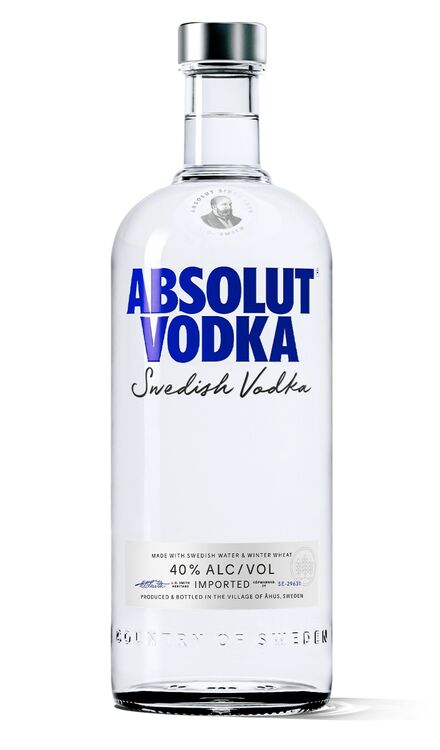 Absolut Blue Original Swedish Vodka 100cl (40% ABV) only