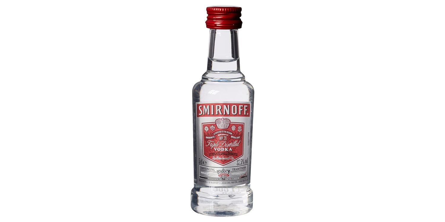 Smirnoff Red Label Vodka Miniature (5cl) only £3.00
