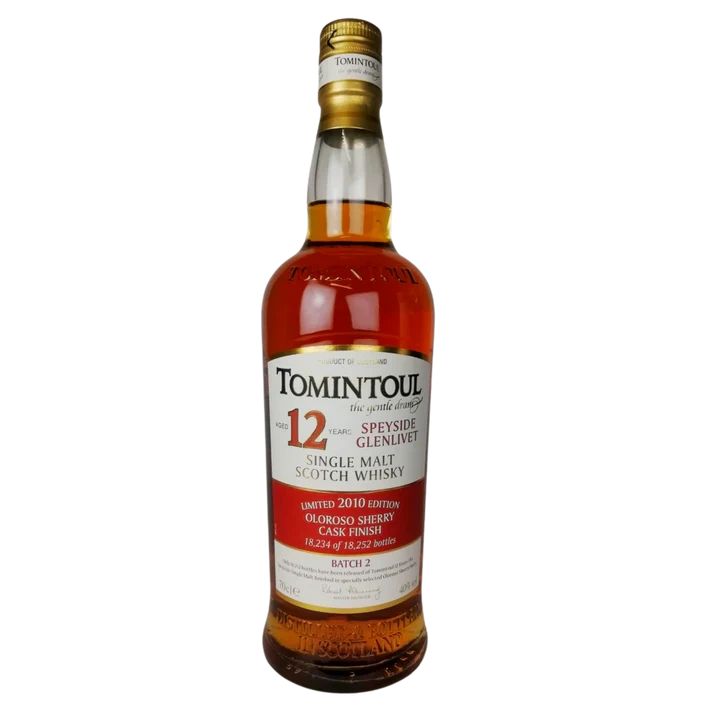 Tomintoul 12 Oloroso 40% (70cl) only £54.00
