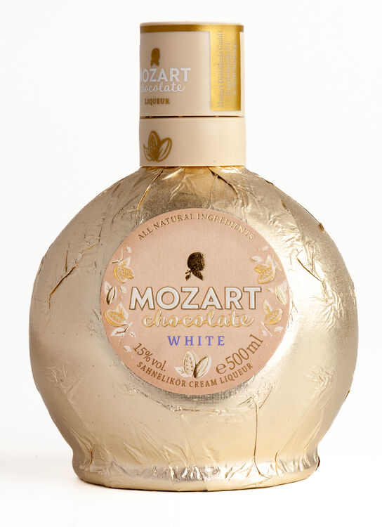 only White Cream Chocolate Liqueur 50cl Mozart ABV) (15%