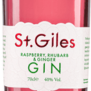St. Giles Raspberry, Rhubarb &amp; Ginger Gin (70cl) 40% additional 1