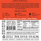 Abstinence Blood Orange Non-Alcoholic Aperitif (75cl) 0% additional 4