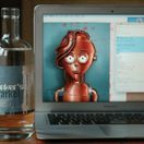 Monker's Garkel First AI-Created Gin 50cl (40% ABV) additional 2
