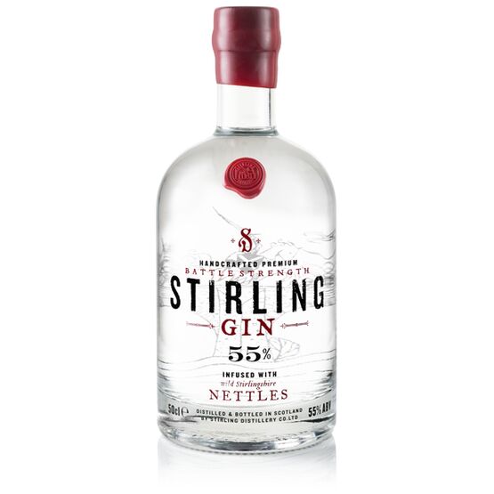 Stirling Gin - Miniature: Battle Strength (5cl, 55.%)