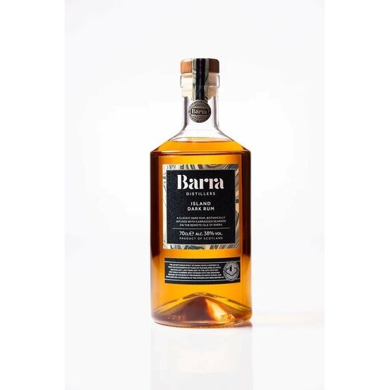 Barra Distillers Island Dark Rum 70cl (38% ABV)