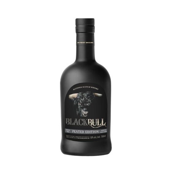 Black Bull Peated Blended Whisky 70cl (50% ABV)
