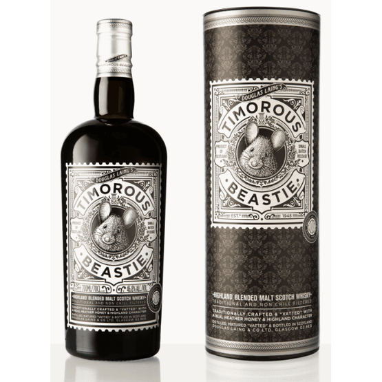 Douglas Laing's Remarkable Regions Whisky - Timorous Beastie Malt Whisky (70cl, 46.8%)