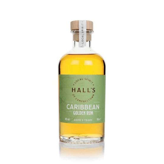 Hall's of Campbeltown - Golden Caribbean Rum (70cl, 45%)