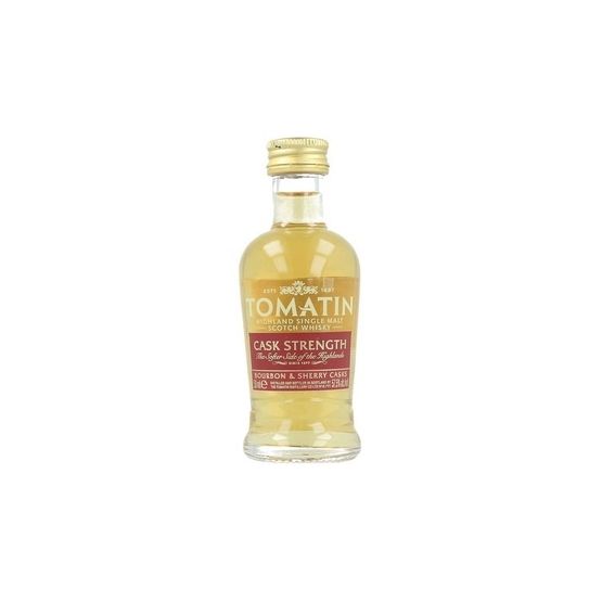 Tomatin Scotch Whisky - Miniature: Cask Strength (5cl, 57.5%)
