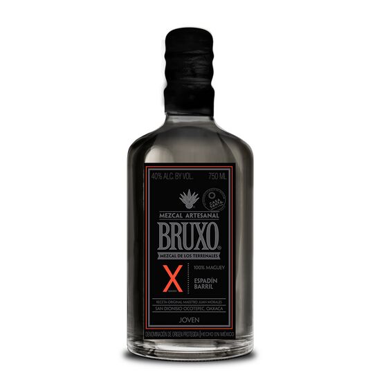 40% Bruxo X only ABV Mezcal (70cl)
