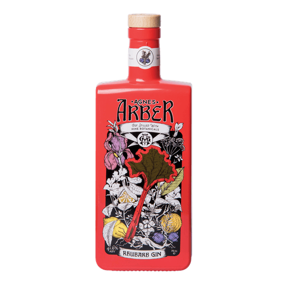 Agnes Arber Rhubarb Gin 70cl (41.6% ABV)