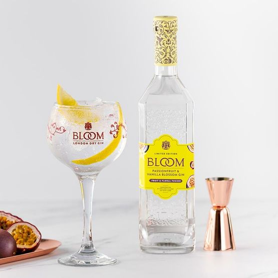 Bloom Passionfruit &amp; Vanilla Blossom Gin 70cl (40% ABV)