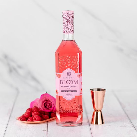 Bloom Raspberry &amp; Rose Gin 70cl (40% ABV)