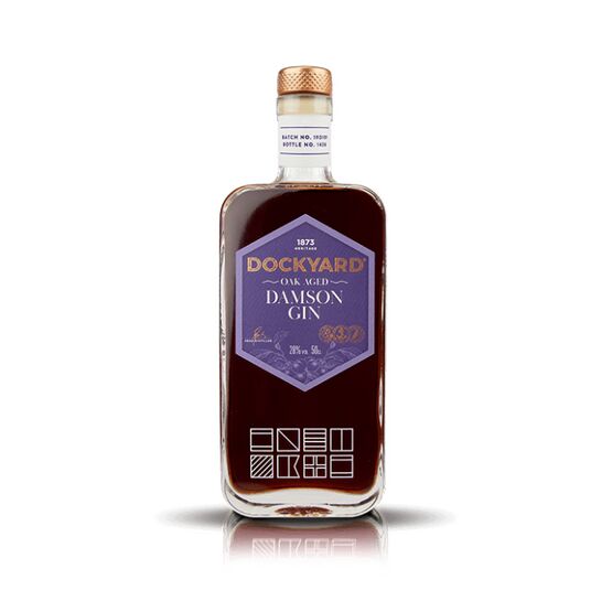 Copper Rivet Dockyard Oak Aged Damson Gin (50cl) 28%