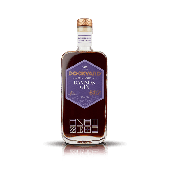 Copper Rivet Dockyard Oak Aged Damson Gin (50cl) 28%