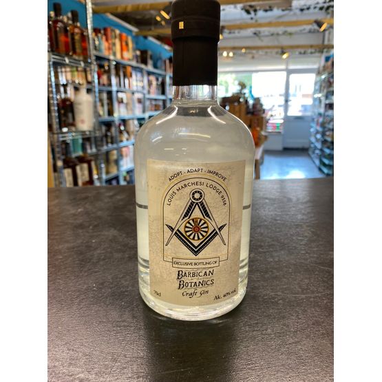 Louis Marchesi X Barbican Botanics Dry Gin (70cl, 40%)