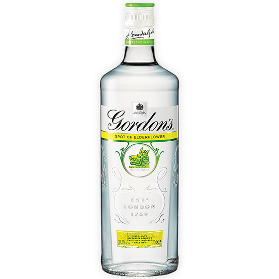 Gordon's Elderflower Gin 70cl (37.5% ABV)