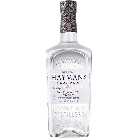 Hayman's Royal Dock Navy Strength Gin (70cl) 57%