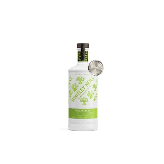 Whitley Neill Brazilian Lime Gin 70cl (43% ABV)