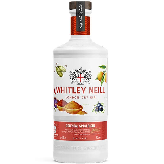 Whitley Neill Oriental Spiced Gin (70cl) 43%