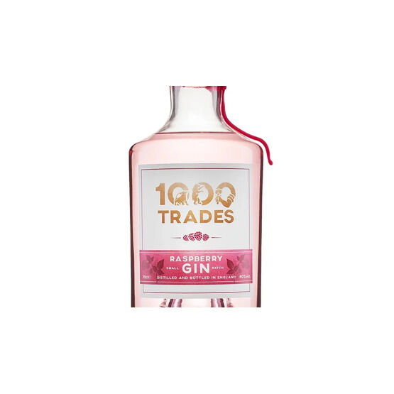 1000 Trades Raspberry Gin 70cl (40% ABV)
