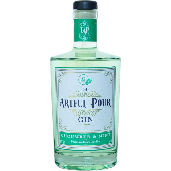 Artful Pour Cucumber &amp; Mint Gin (70cl) 40%
