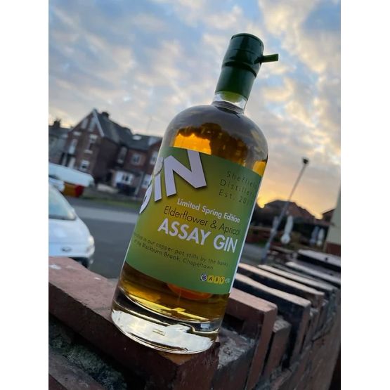 Assay Elderflower &amp; Apricot Gin 70cl (45% ABV)