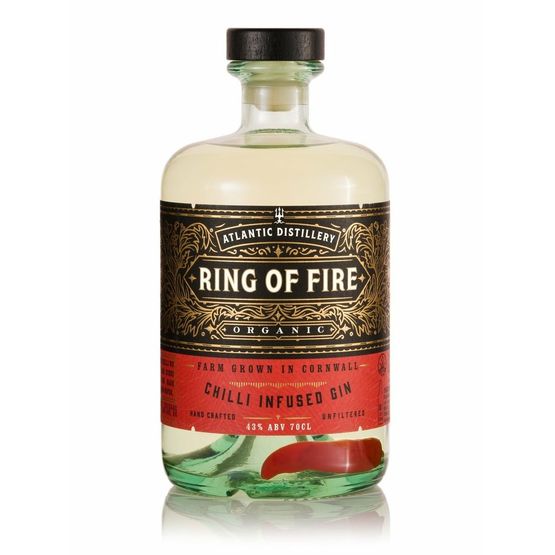 Atlantic Distillery Organic Ring of Fire Garden Gin 70cl (43% ABV)