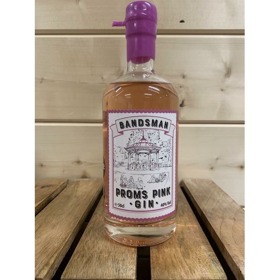 Bandsman Proms Pink Gin (50cl) 40%
