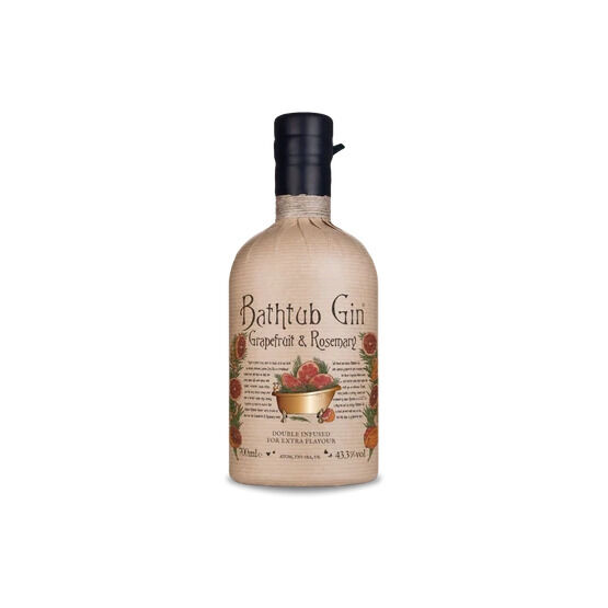Bathtub Gin Grapefruit & Rosemary 70cl (43.3% ABV)