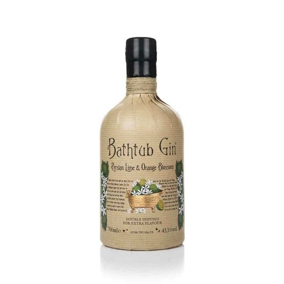 Bathtub Gin - Persian Lime & Orange Blossom (70cl) 43.3%
