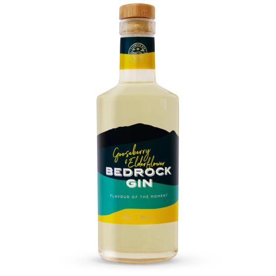 Bedrock Gooseberry &amp; Elderflower Gin (50cl) 40%