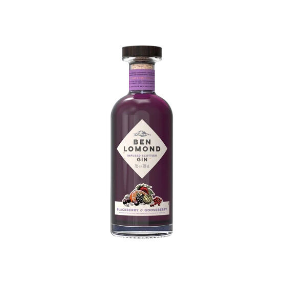 Ben Lomond Blackberry & Gooseberry Gin 50cl (38% ABV)