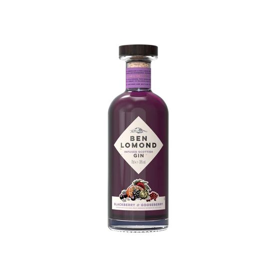 Ben Lomond Blackberry &amp; Gooseberry Gin 50cl (38% ABV)
