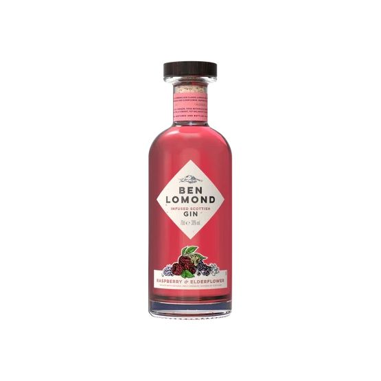 Ben Lomond Raspberry &amp; Elderflower Gin 50cl (38% ABV)