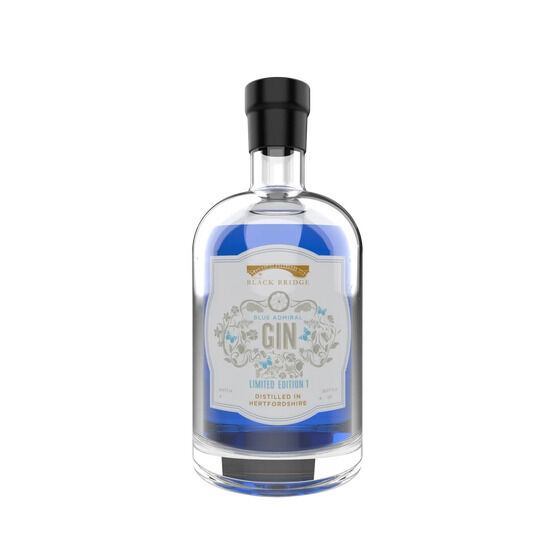 Black Bridge Blue Admiral Gin 50cl (43% ABV)