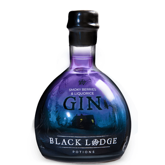 Black Lodge Smoky Berries &amp; Liquorice Gin 70cl (40% ABV)