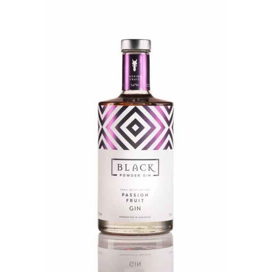 Black Powder Passion Fruit Gin 70cl (37.5% ABV)