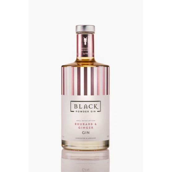 Black Powder Rhubarb &amp; Ginger Gin (70cl) 37.5%