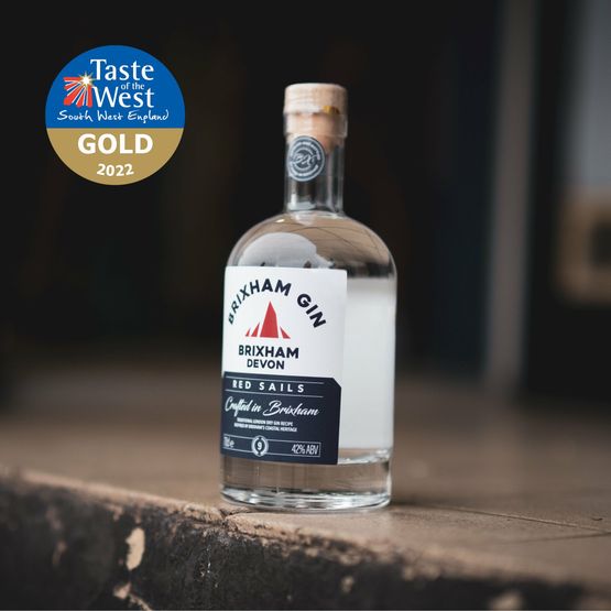 Brixham Gin Red Sails 70cl (42% ABV)