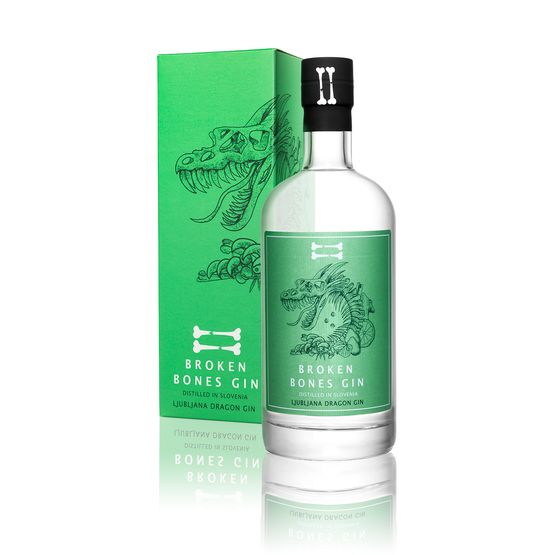 Broken Bones Ljubljana Dragon Gin 50cl (45% ABV)