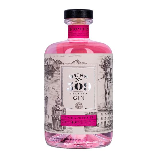 Buss No.509 Pink Grapefruit Gin 70cl (40% ABV)