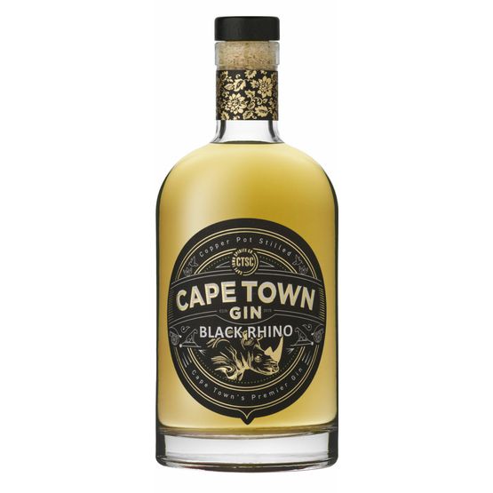 Cape Town Gin &amp; Spirits Co. Black Rhino Gin 70cl (43% ABV)