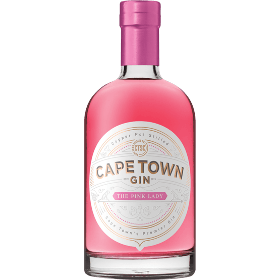 Cape Town Gin &amp; Spirits Co. The Pink Lady Gin 70cl (43% ABV)
