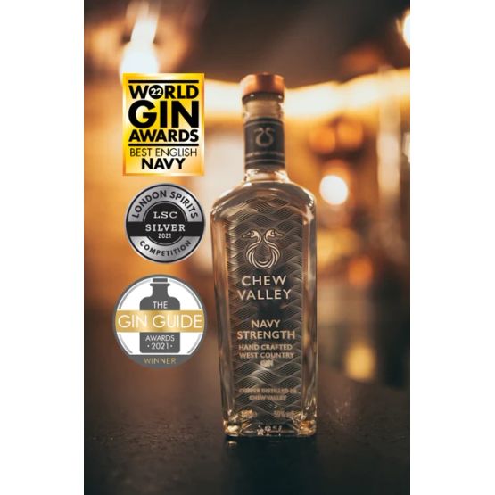 Chew Valley Navy Strength Gin (70cl) 59%