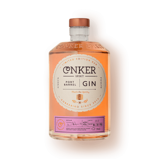 Conker Spirit Port Barrel Gin 70cl (43% ABV)