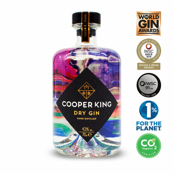 Cooper King Dry Gin 70cl (42% ABV)