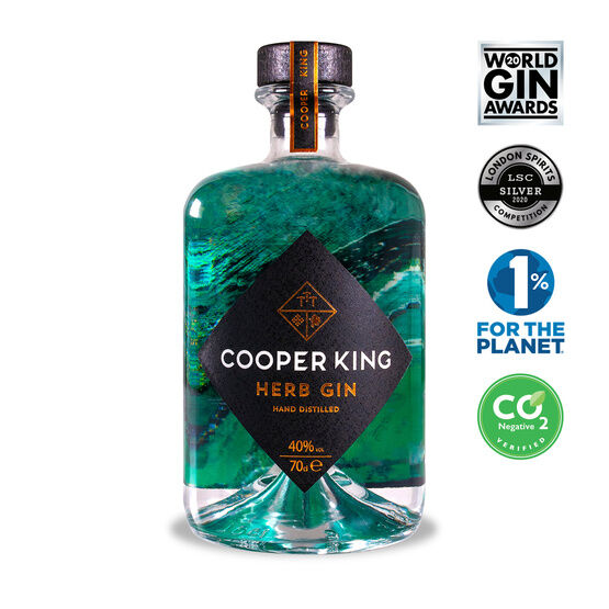 Cooper King Herb Gin 70cl (40% ABV)