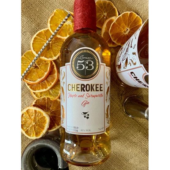 Corner 53 Cherokee Gin 70cl (41% ABV)
