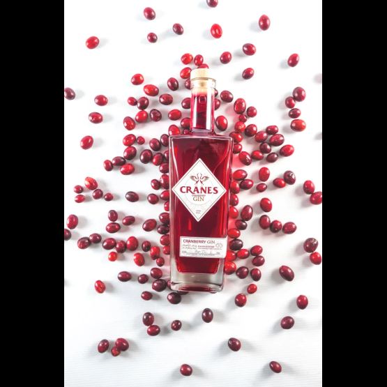Cranes Cranberry Gin 70cl (37.5% ABV)